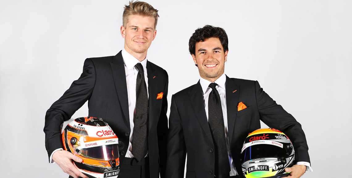 The driversâ€™ stunning new suits