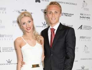 Amber Lounge Fashion Show attended by Hollywood film stars