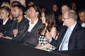 Jay Rutland and Tamara Ecclestone at Amber Lounge Fashion Show