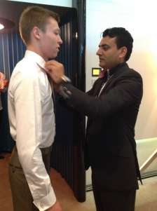  F1 drivers taking to the runway in bespoke Apsley designs