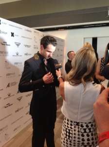 A list celebrities and over 200 international media in the iconic Amber Lounge Monaco set up