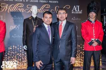 Arshad Mahmood at Most expensive suit event 