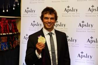 Showcasing their Sporting Gold by  sporting personalities at Pall Mall Event