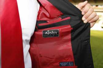 The official Saracens bespoke club suit