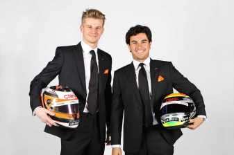 Apsley Tailors set dress to Sahara Force India
