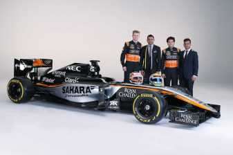 Apsley Tailors with F1 Team Sahara Force India 2015