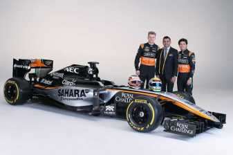 Apsley Tailors with  F1 Team Sahara Force India 2015