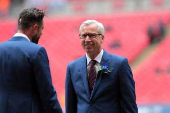 Crystal Palace manager, Alan Pardew