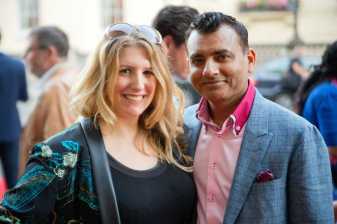 Arshad met lot of people at Porsche event