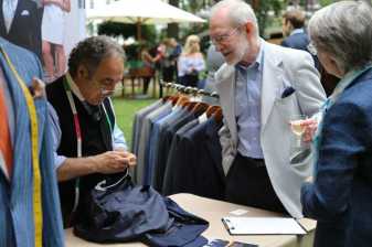 Congratulations to Robin Illingworth, who won a bespoke Apsley jacket in our special prize draw at the event