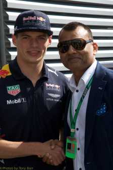 Arshad met team members