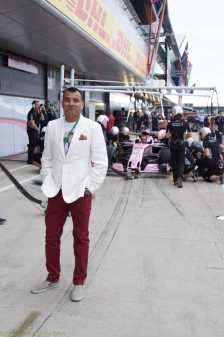 Arshad Mahmood, had the privilege of visiting Silverstone