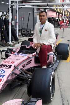 Arshad Mahmood at Shara Force India Event