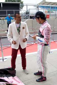 Drivers enjoy their own bespoke suits