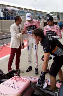  Race drivers and senior management team have range of beautiful bespoke clothing options
