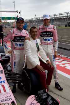 The driversâ€™ stunning new suits