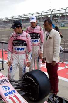 Arshad visiting Silverstone for the British Grand Prix