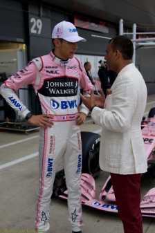Master Tailor met Shara Force India Team 