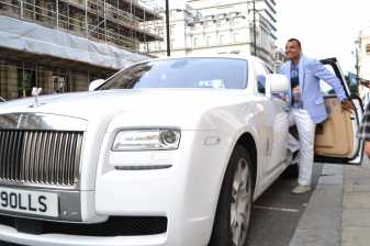 Arshad Mahmood at Porsche event