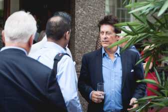 Share drinks and conversation