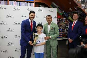 Footballers of the Future Awards at a special reception