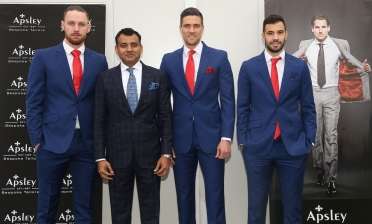 Crystal Palace FCâ€™s official tailor, Apsley Bespoke.