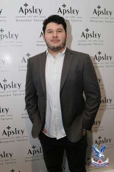 Rugby Player at CB Collection Event