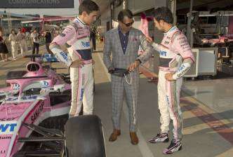 Arshad   Thank you  Sahara Force India for the invitation