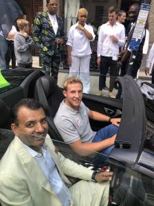 Master Tailor Arshad  with  Saracens Rugby players