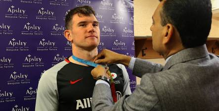 New bespoke shirts  for the team