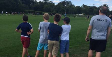 4 lucky children to meet the Saracens players